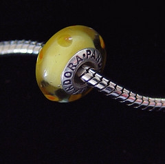 pandora glass bead charms